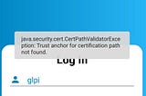 When load url show Error : java.security.cert.CertPathValidatorException: