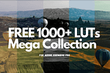 FREE 1000+ LUTs Mega Collection For Adobe Premiere Pro — The Lazy Hub