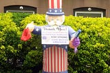 Carroll Gardens Inflatable Uncle Sam Tribute — The New Leaf Journal