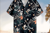 Hockey Lovers Hawaiian Shirt | For Men & Women | Hw1249