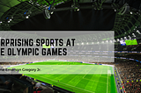 Surprising Sports at the Olympic Games | Wayne Emerson Gregory Jr, SC