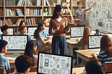 Are computers or books best for educating children?