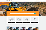 Launching a Global Marketplace for selling and buying used Heavy Machinery