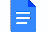 Google Docs logo in Python