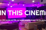 Why I WANTED To Own And Operate A Small Seaside Cinema