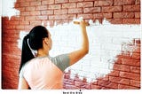 How to Whitewash Brick Walls