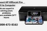 Connect HP OfficeJet Pro 8710 with Computer