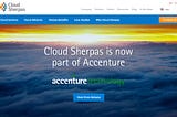 Code Recruit | Tech News: Accenture completes acquisition of Cloud Sherpas