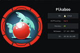 HackTheBox — Pikaboo