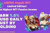 Discover The No-capital-locked Community Bank with the best yields in dollars: Libera Angels NFT!