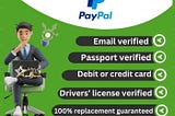 Buy Verified PayPal Accounts -100% reliable, safe in Transaction