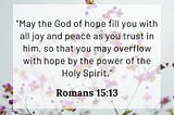 Live in the Love of the Holy Spirit