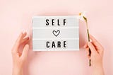 Self care: Reconnecting the mind with consciousness.