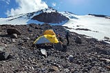 Hotlum Glacier camp, Mt Shasta