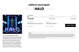 Lifeform Launchpad — HALO Tutorial