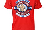 John Cena Farewell The Last Time Is Now 2025 Fan T-Shirt