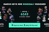 250 ETH Omega Key Game coming your way