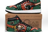 Katsuki Bakugo Sneakers Custom My Hero Academia Anime Shoes POD Design By Facetotes Fashion