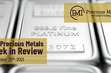 The Precious Metals Week in Review