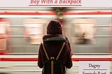 Boy With a Backpack