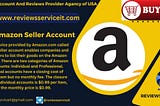 Buy Amazon Seller Account