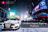 How to enable outdoor digital signage products to work in winter