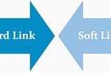 Difference between hard link and soft link