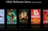 Create reflection effect using CSS3