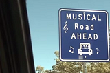 The story behind musical road