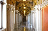 Grand Hallway of the Library of Congress