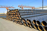 Straight seam steel pipe