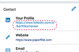 How To Obtain Linkedin Url