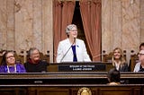 Rep. Laurie Jinkins is both Chair of the House Rules Committee and Speaker of the Washington State House of Representatives. Photo courtesy https://housedemocrats.wa.gov/jinkins/biography