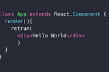 The advantage of using components in React