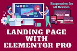 Mdalauddin2019: I will design responsive WordPress landing page with elementor pro for $15 on…