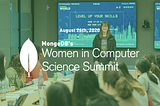 My Q&As during the Women in Computer Science Summit
