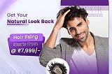 Get Premium Human Hair Patches: Free Styling & Maintenance Support