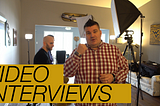 How to Set Up Video Interviews: 1 and 2 Camera Setups