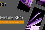 iPhone SEO and Analytic Apps — List by TheSEOGuy