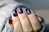 How to Get the Perfect 16 Way Purple Glitter Nails — Ombre Nails