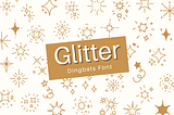 Glitter Font