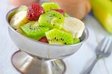 Tropical Fruit Salad With Pudding
