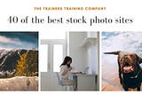 Photos and images for training websites: My 40 favourite stock photo sites
