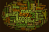 The Virality Experiment — My Word Cloud