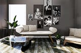 How to create a gallery wall of your photos at home