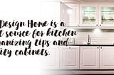 5 Ways to Organize Kitchen Cabinets