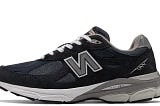 New Balance 990v3 Navy White