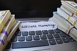 Affiliate Marketing Online Profits Concept High Quality