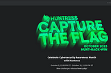 Huntress CTF (Hactober 2023)