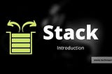 Introduction of Stack data structure